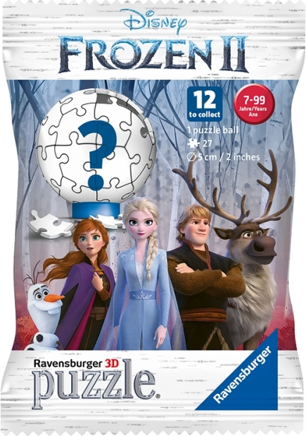 La Reine des neiges 2 sachet surprise pièce 3D (12 pièces/présentoir) 27 pièces