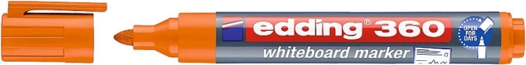Marqueur pour tableau blanc edding 360, orange