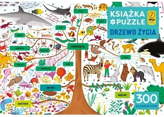 Livre et puzzle : arbre de la vie 300 pièces