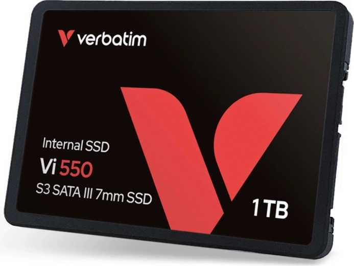 SSD interne 1 To SATA III 2,5″ noir Verbatim VI550 S3