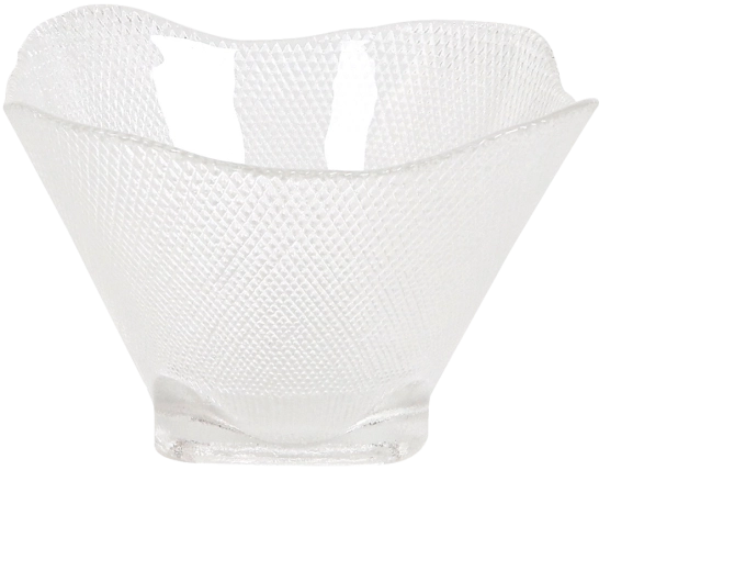 Saladier en verre Wave 16 × 16 cm