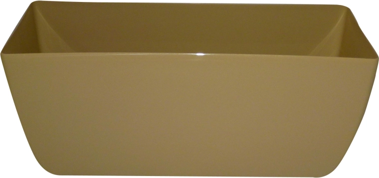 Jardinière COUBI DUP 400 café au lait 150 × 180 × 400 mm