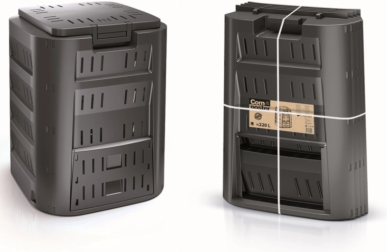 Composteur Compogreen 220 l noir