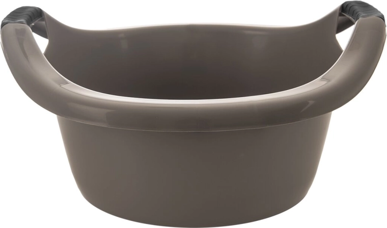 Bassine en plastique pour lavage et nettoyage avec deux poignées