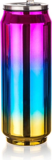 Canette isotherme BE COOL 0,43 l acier inoxydable rose irisé