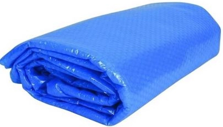 Bâche solaire bleue pour piscines ovales 3,66 × 5,48 m