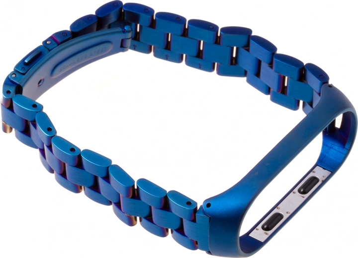 Bracelet métallique pour XIAOMI MI BAND 3/4 – bleu