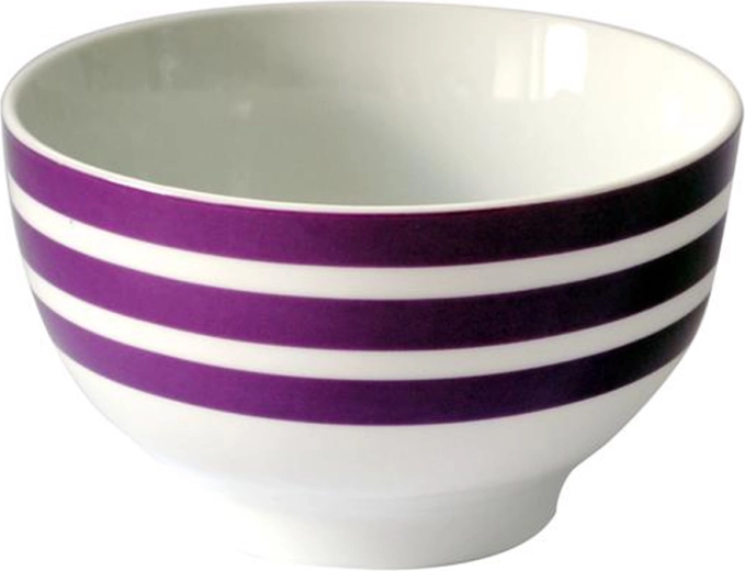 Bol en céramique TORO 500 ml à pois/rayures