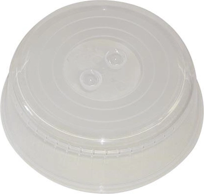 Couvercle pour four à micro-ondes 26 cm, plastique transparent