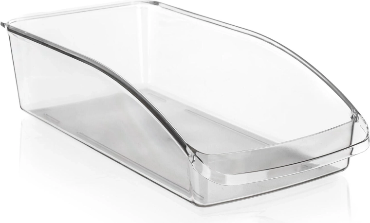 Organiseur de réfrigérateur CULINARIA 32,5 × 14,5 × 8 cm, transparent