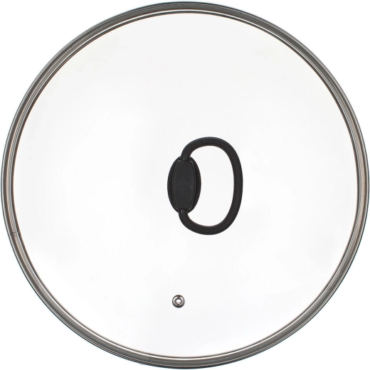 Couvercle en verre SMART PLUS 30 cm avec poignée rabattable en nylon