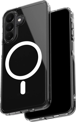 Coque hybride transparente magnétique Crong MagSafe pour Samsung Galaxy A27 5G - 1 pièce