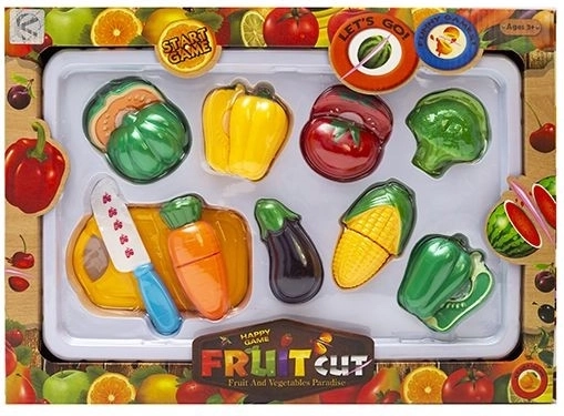 Légumes et fruits – set à découper - 1 pièce