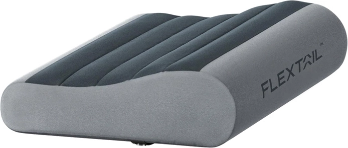 Oreiller de voyage gonflable Flextail Zero Pillow gris