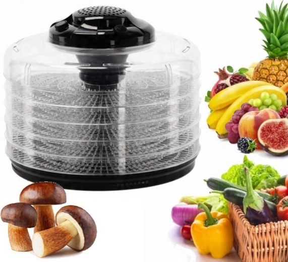 Déshydrateur alimentaire à 5 niveaux 350 W 32 cm
