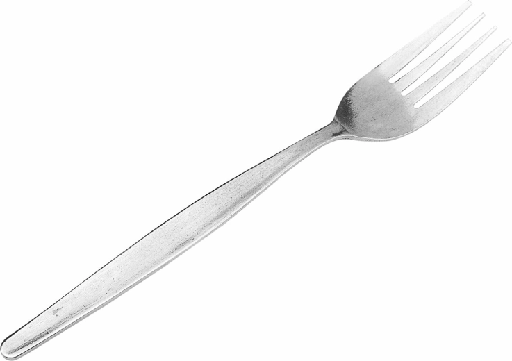 Set de fourchettes de table en acier inoxydable 6 pcs