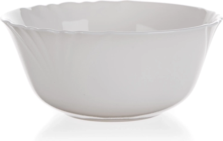 Bol en verre trempé CADIX 12 cm blanc