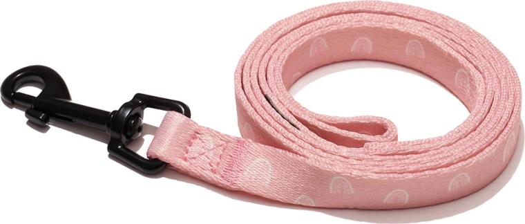 Explorer dog laisse arc-en-ciel rose S