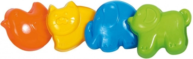 Moules à sable animaux 4 pcs