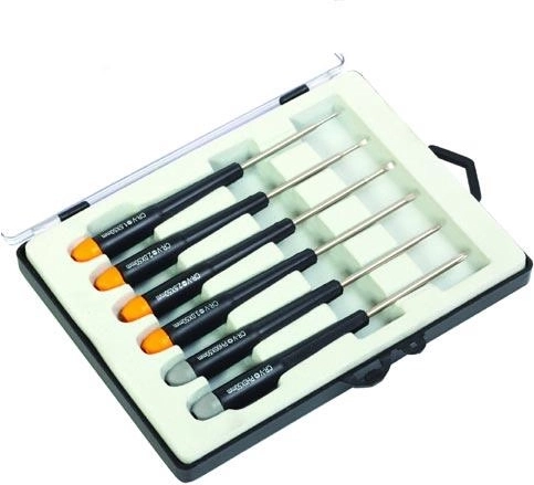 Jeu de tournevis de précision FESTA, 6 pièces