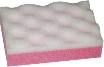 Éponge de bain massante 14 × 9 × 4 cm – assortiment de couleurs