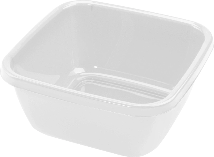 Bassin carré en plastique 9 l HEIDRUN