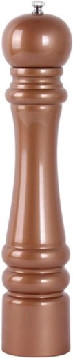 Moulin en bois pour sel et poivre 35 cm couleur cuivre