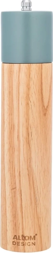 Moulin à épices en bois vert sauge 26,5 cm