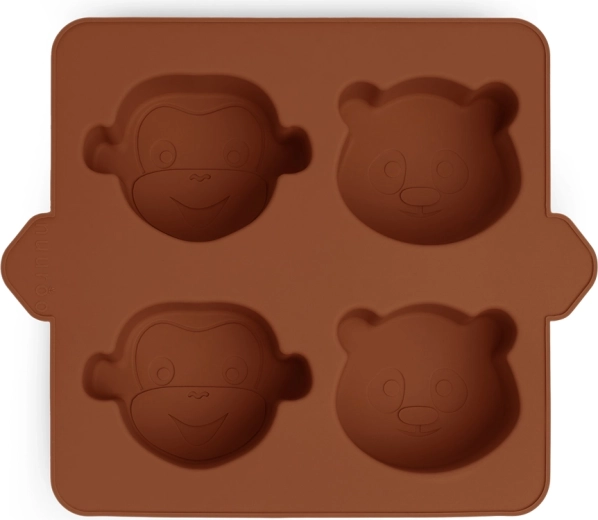 NUUROO Anan moules de cuisson en silicone caramel café - 1 pièce