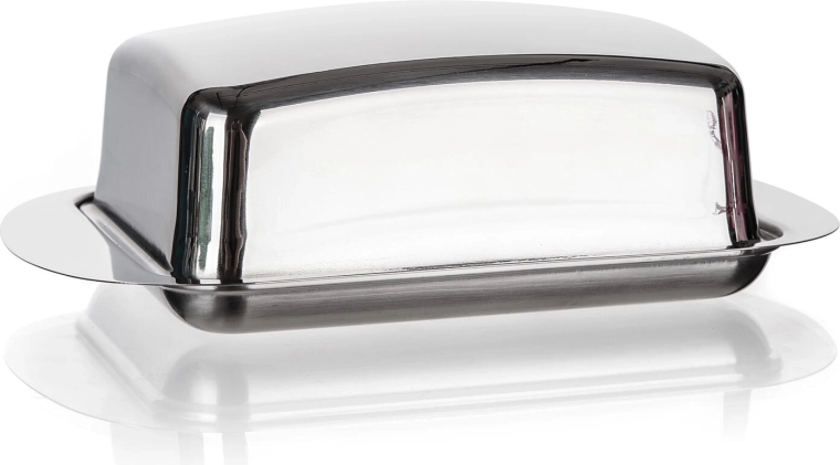 Beurrier en acier inoxydable EXCELLENT 17 × 10,6 × 5,5 cm
