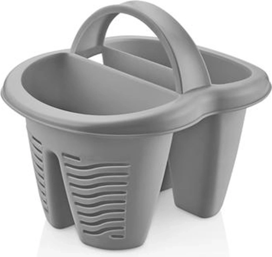 Égouttoir à couverts HEYBE 22 × 17 × 17 cm, plastique