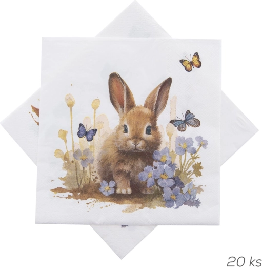 Serviettes en papier JARO 33 × 33 cm, 20 pcs