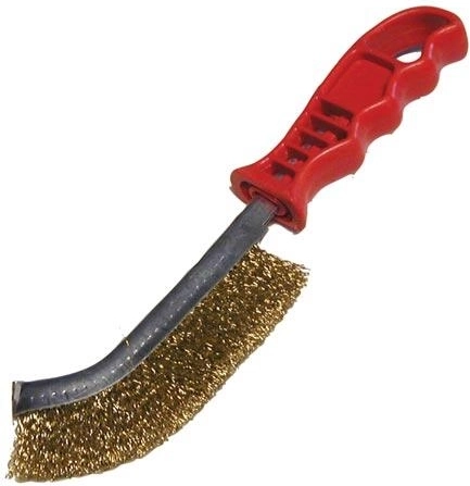 Brosse manuelle en fil PUNK avec fil en laiton 0,3 mm