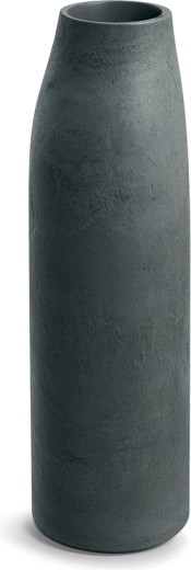 Cache-pot haut en graphite Epocco 30 cm