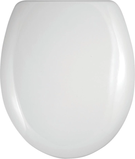 Abattant WC universel en plastique avec fixations en plastique