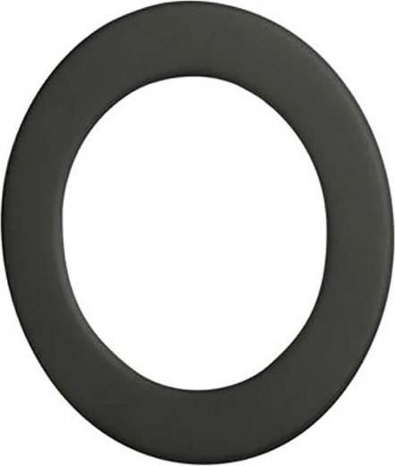 Rosace de fumée 180 mm noire, épaisseur 1,0 mm