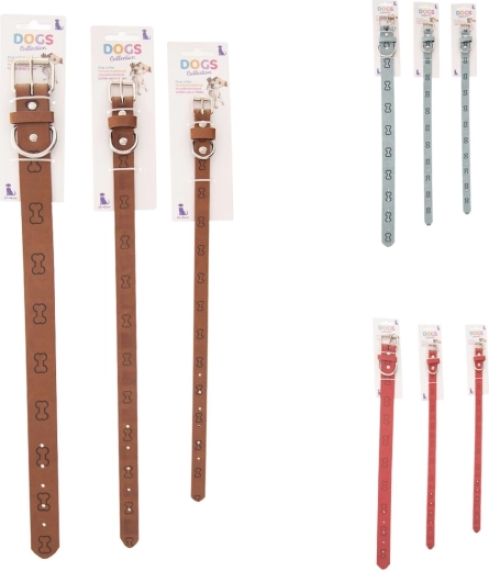 Collier pour chien – mix de variantes (3 tailles)