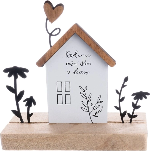 Maisonnette « Famille » – décoration intérieure en bois et métal