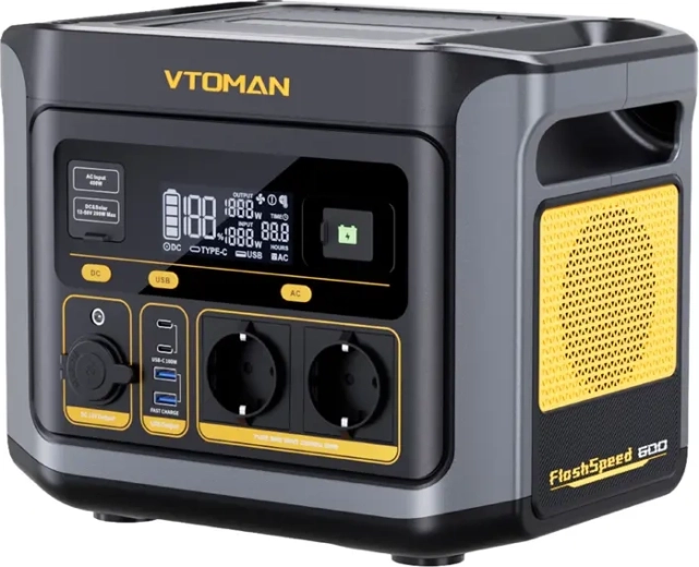 Centrale électrique portable VTOMAN FlashSpeed 600