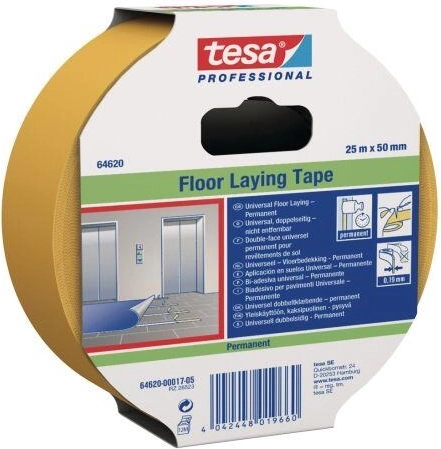 Ruban adhésif pour moquette universel TESA 50 mm × 25 m