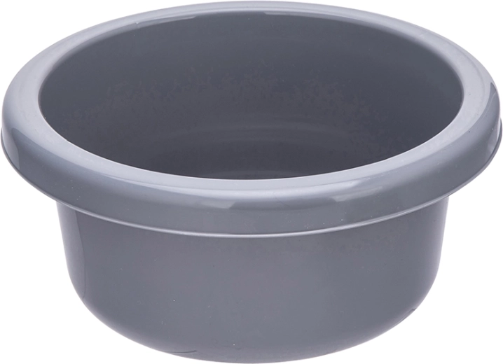 Bol en plastique rond 31 cm 6,2 l gris