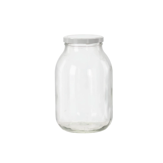 Bocaux 3 l avec couvercle 100 mm Chomik, lot de 2 pièces