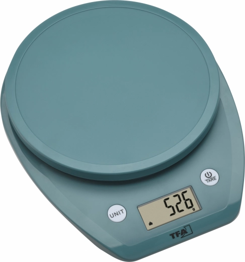 Balance de cuisine numérique TFA MOCHI, turquoise