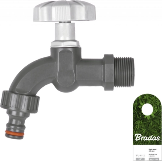 Robinet 1/2" à filetage intérieur pour raccord rapide White Line