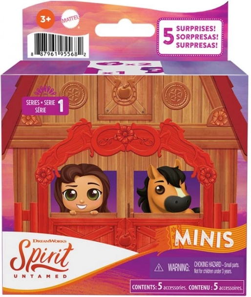 Figurines Mustang Mini-poney et mini ami blond