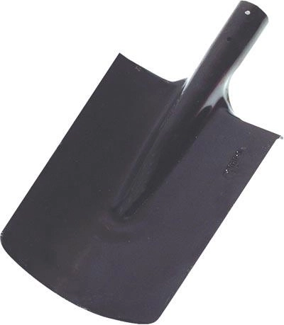 Bêche carrée sans manche, noire