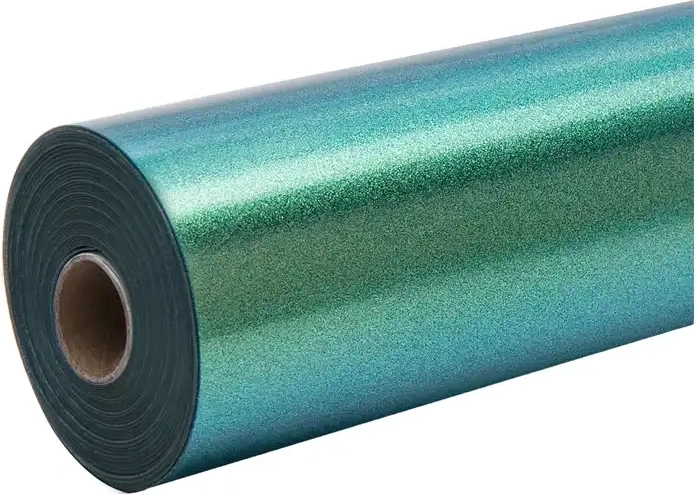 HTVRONT Chameleon film thermocollant 30,5 × 90 cm doré-vert
