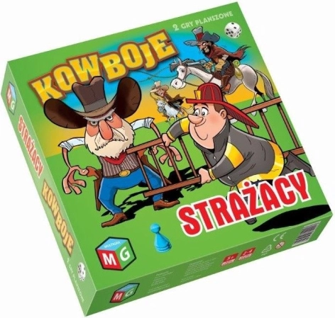 Jeu de société familial - Cowboys Pompiers