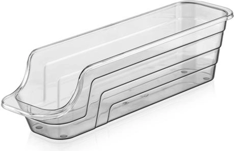 Organiseur en plastique mini, anthracite transparent