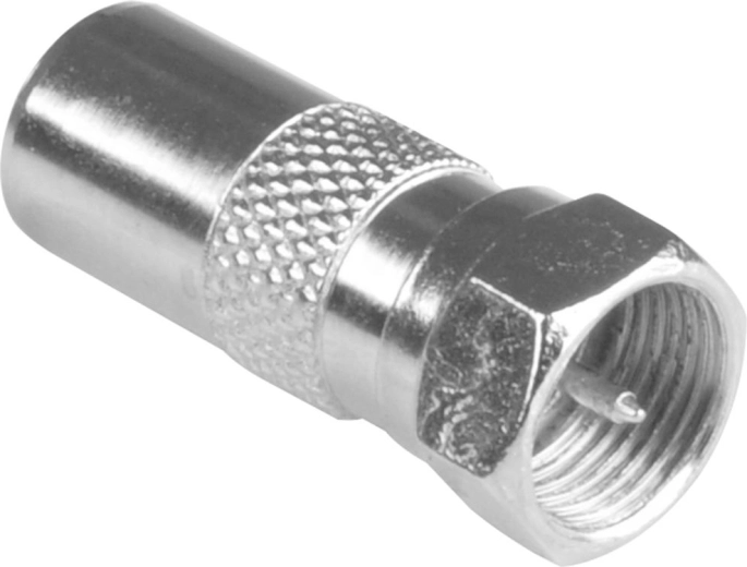 Adaptateur Sencor de connecteur F vers fiche TV coaxiale